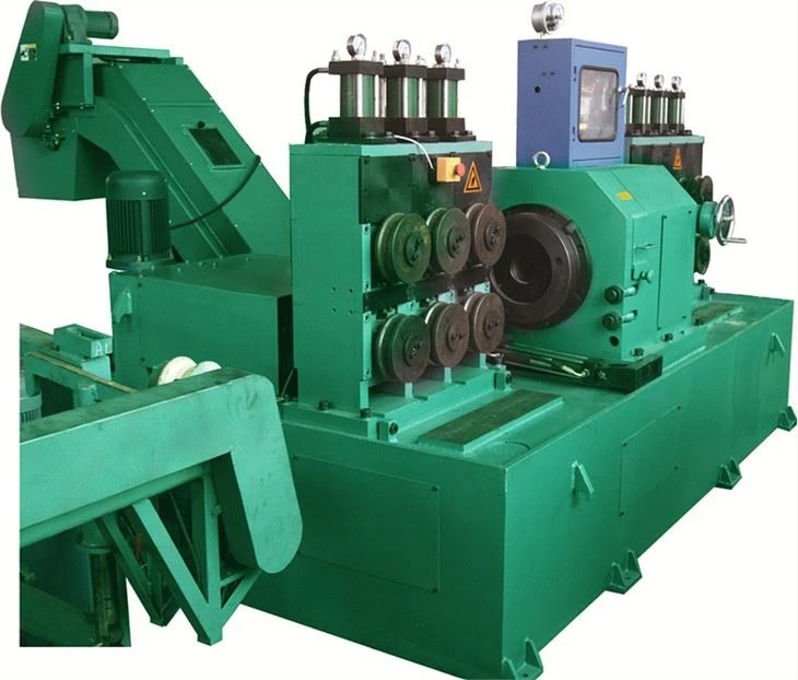 Machine d'épluchage automatique de tube de barre ronde en métal
