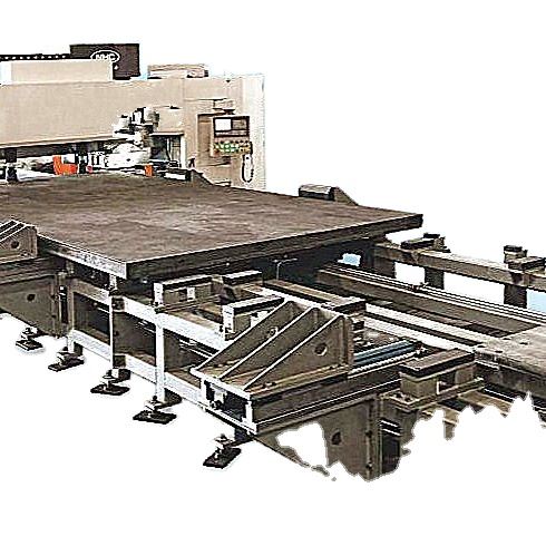 CNC Fully Automatic Steel Plate Sawing And Milling Machine